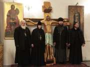 Крест провожают в Луганск